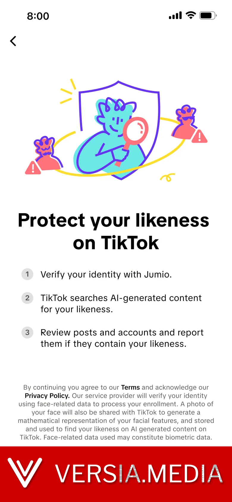 TikTok正测试AI肖像检测工具 协助创作者识别并举报深度伪造内容