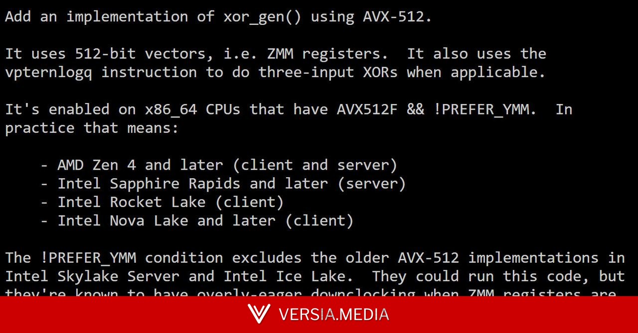英特尔 Nova Lake 处理器六年后重启 AVX-512 指令集